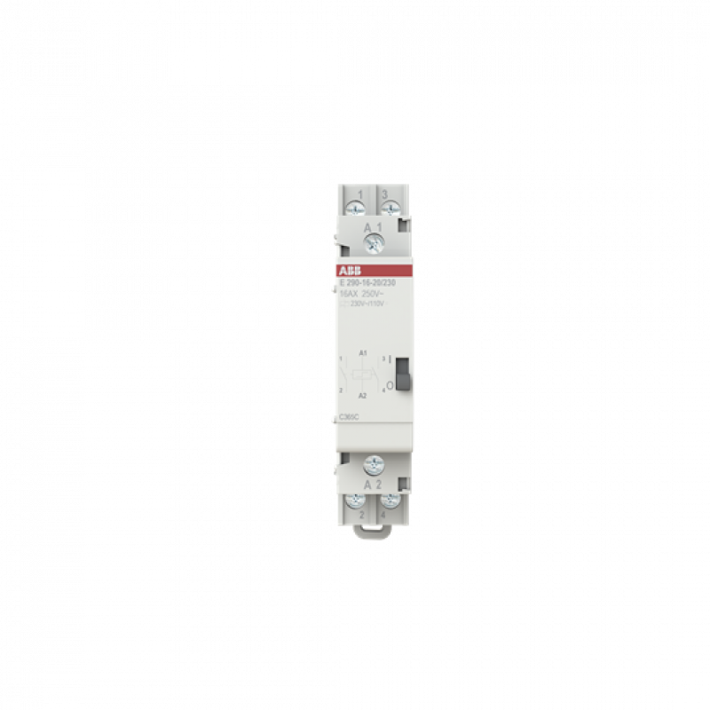 ABB E290-16-20/230 Stromstoßschalter Spule 230 V AC/110 V DC, 16 A, 2 Schließer