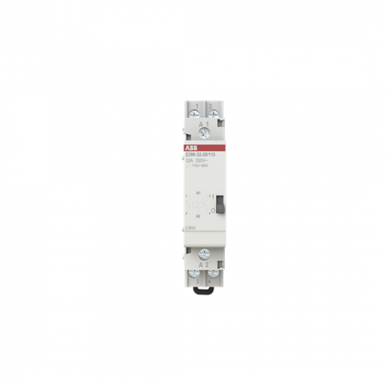 ABB E290-32-20/115 Stromstoßschalter Spule 115 V AC/60 V DC, 32 A, 2 Schließer