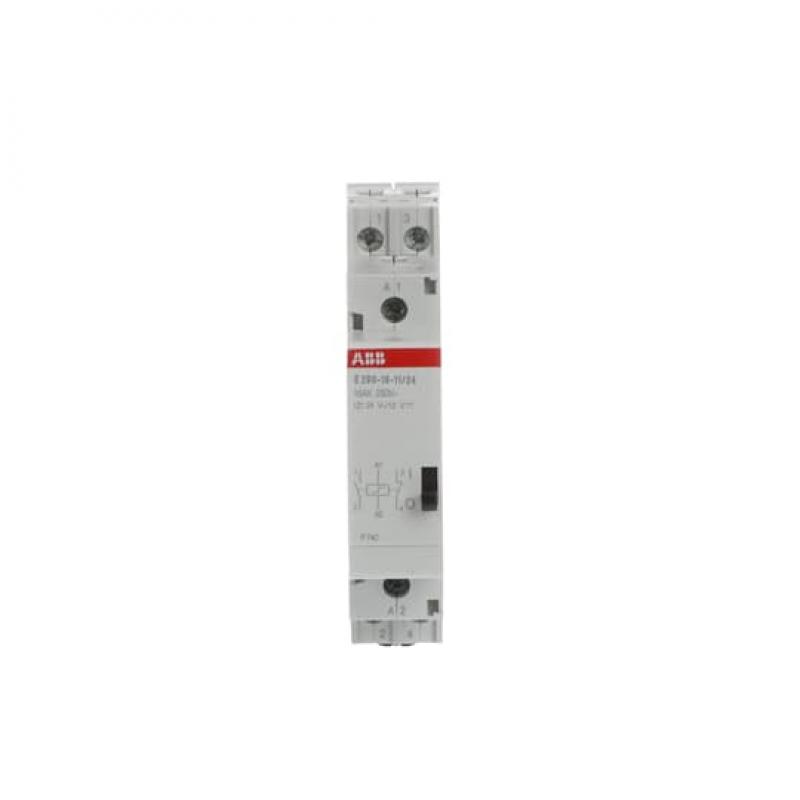 ABB E290-16-11/24 Stromstoßschalter Spule 24 V AC/12 V DC, 16 A, 1 Öffner + 1 Schließer