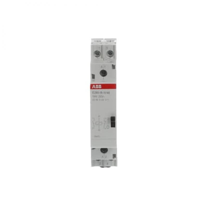 ABB E290-16-11/48 Stromstoßschalter Spule 48 V AC/24 V DC, 16 A, 1 Öffner + 1 Schließer