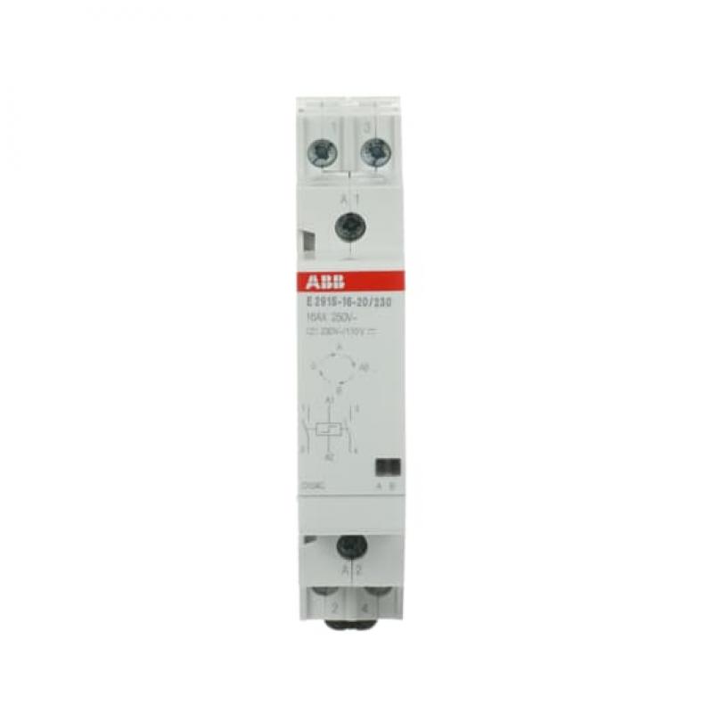 ABB E291S-16-20/230 Serien-Stromstoßschalter Spule 230 V AC/110 V DC, 16 A, 2 Schließer
