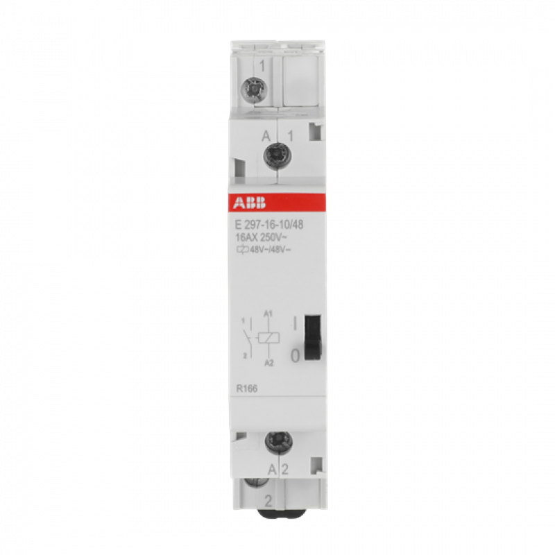 ABB E297-16-10/48 Installationsrelais Spule 48 V AC/48 V DC, 16 A, 1 Schließer