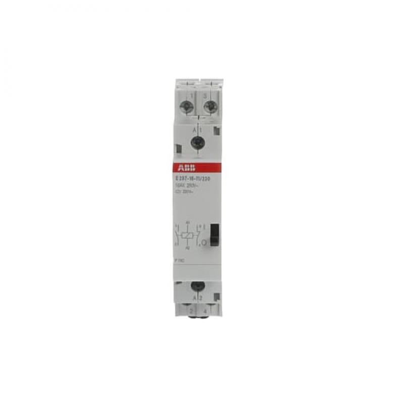ABB E297-16-11/230 Installationsrelais Spule 230 V AC, 16 A, 1 Öffner + 1 Schließer