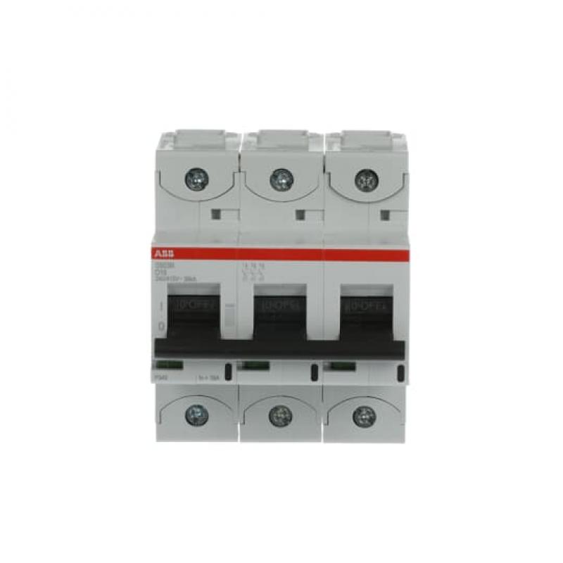 ABB S803N-D16 Hochleist.-Sicherungsautomat, 16A, D, 400 V AC=Icu 36kA, 690 V AC=Icu 4, 5kA,
