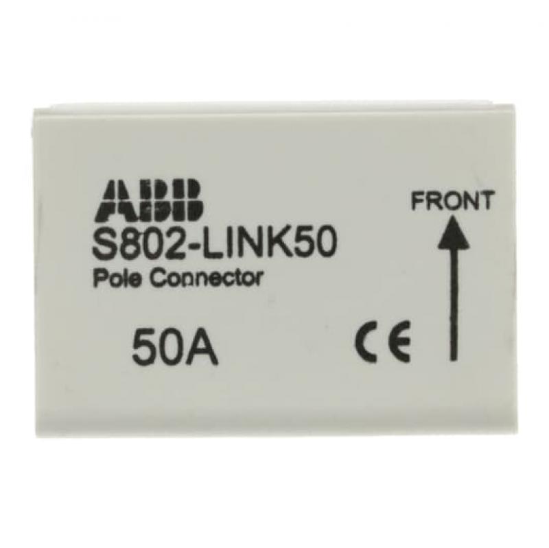 ABB S802-LINK50 Polverbinder für 2 Pole,Nennstrom 50A für S800 Hochleistungsautomat