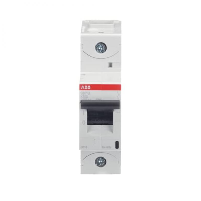 ABB S801U-K100 Hochleistungs-Sicherungsautomat, 100A, K, 240V AC=Icu 30 kA, 1P, UL 489 100A, K, 415 V AC=Icu 30kA, 1P, EN60947-2