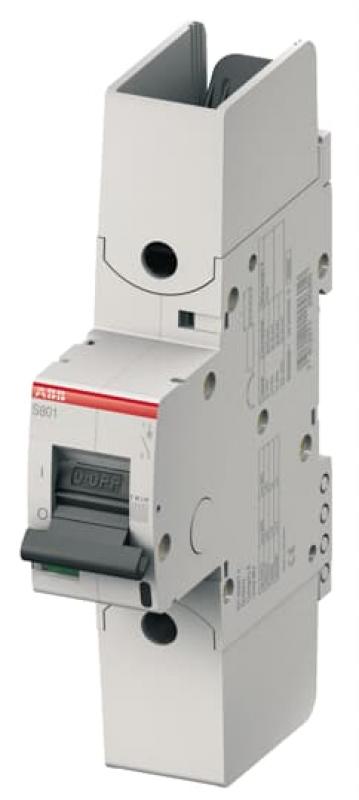 ABB S801S-B8-R Hochleis.Sicherungsautomat 8A, B, 415V AC=Icu 50 kA, 1P Ringkabelschuhanschluss