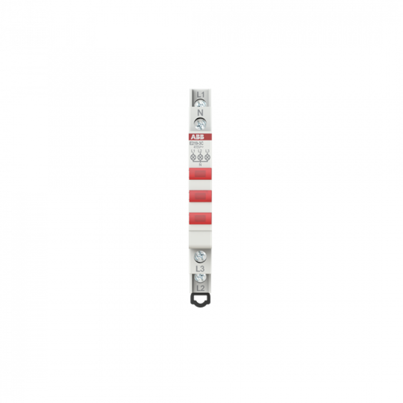 ABB E219-3C Leuchtmelder 3 LED rot, 415/230 V AC