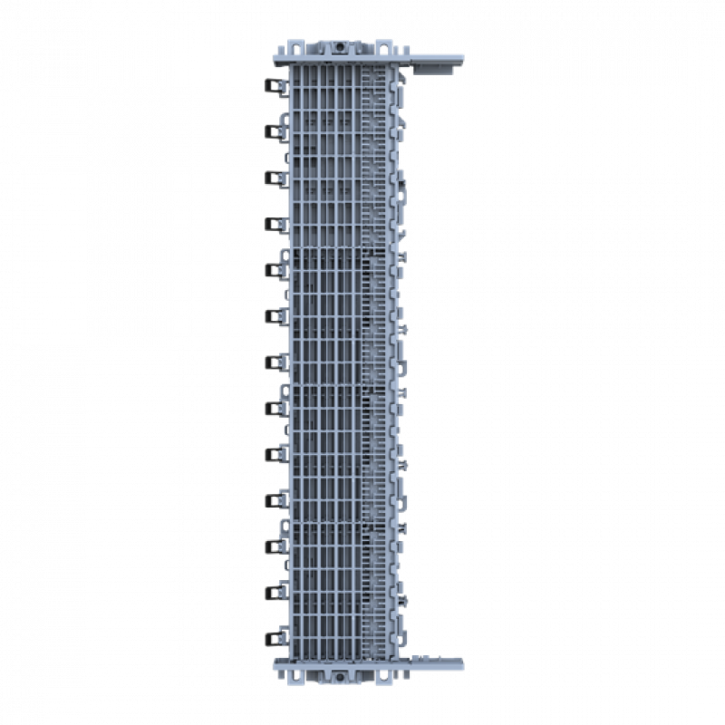 ABB ZLS905E26-3LN SMISSLINE TP Starterpaket 26 PLE, bestückt mit Schienen L1, L2, L3, N, inklusive Sockelendstücken