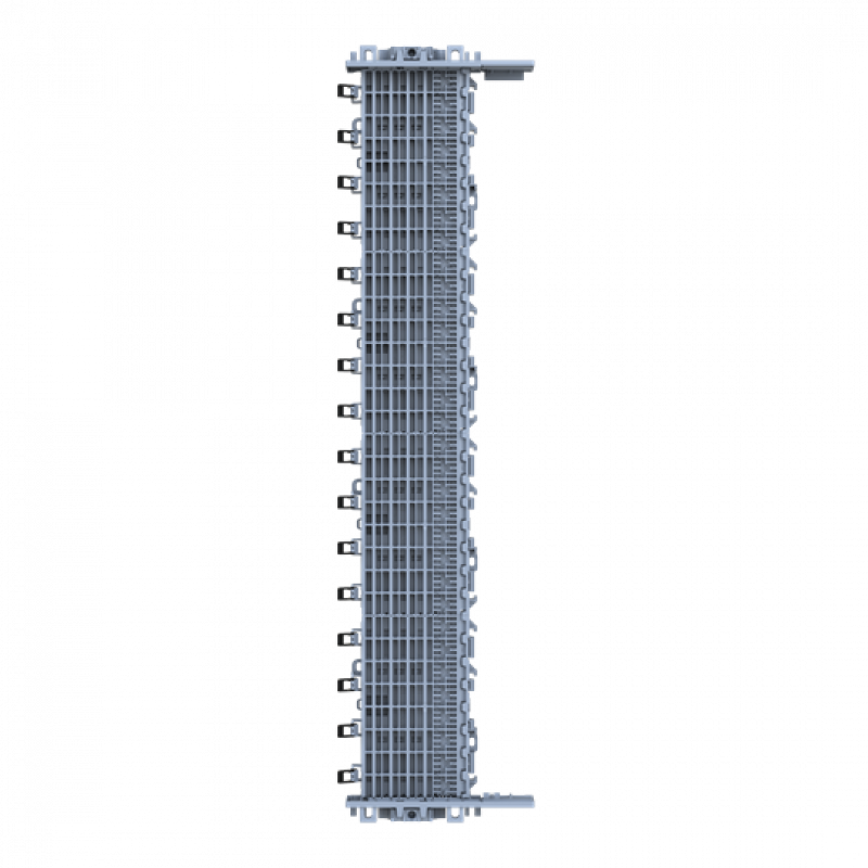 ABB ZLS905E32-3L SMISSLINE TP Starterpaket 32 PLE, bestückt mit Schienen L1, L2, L3, inklusive Sockelendstücken