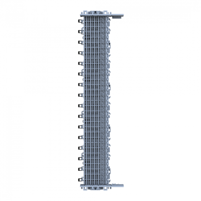 ABB ZLS905E32-3LN SMISSLINE TP Starterpaket 32 PLE, bestückt mit Schienen L1, L2, L3, N, inklusive Sockelendstücken