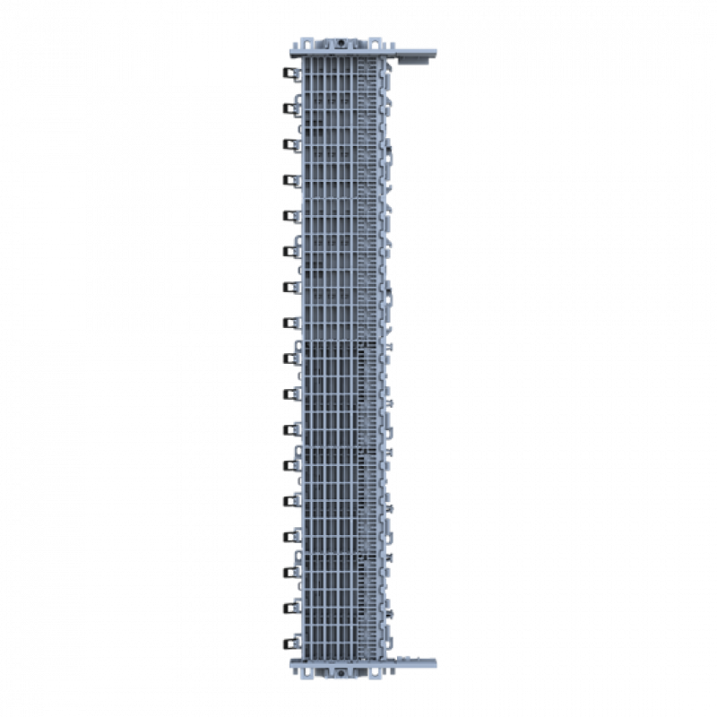 ABB ZLS905E34-3LN SMISSLINE TP Starterpaket 34 PLE, bestückt mit Schienen L1, L2, L3, N, inklusive Sockelendstücken