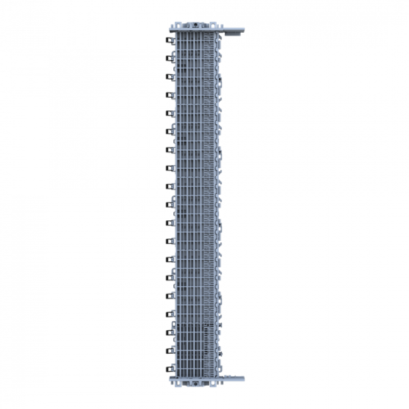 ABB ZLS905E38-3L SMISSLINE TP Starterpaket 38 PLE, bestückt mit Schienen L1, L2, L3, inklusive Sockelendstücken