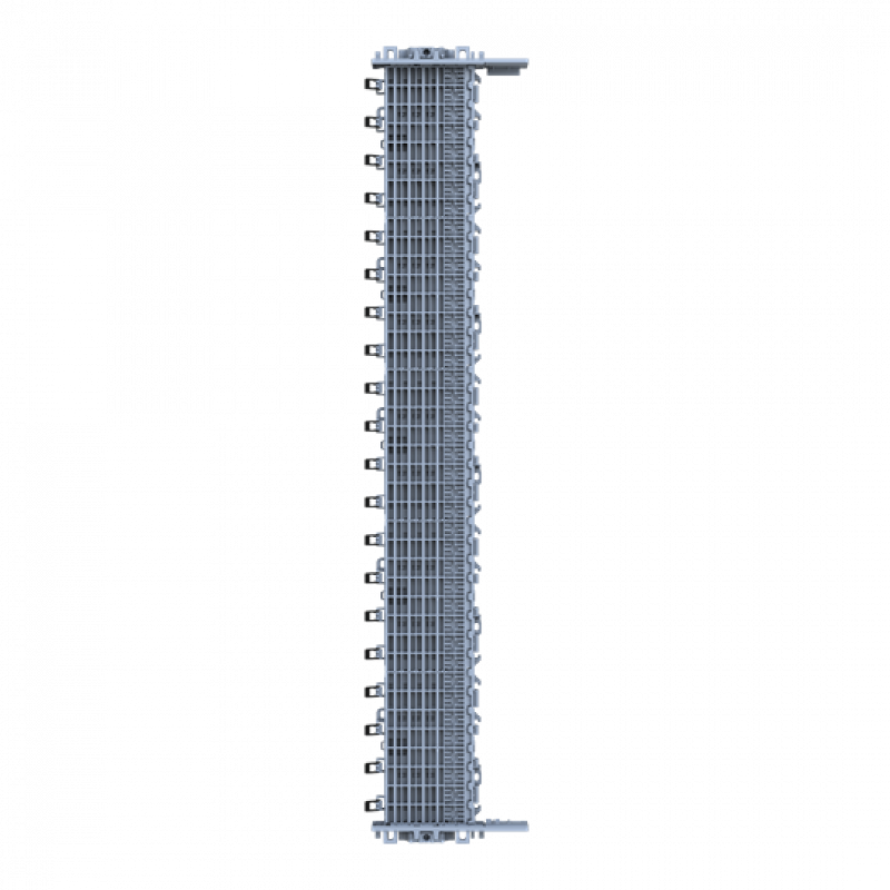 ABB ZLS905E40-3LN SMISSLINE TP Starterpaket 40 PLE, bestückt mit Schienen L1, L2, L3, N, inklusive Sockelendstücken