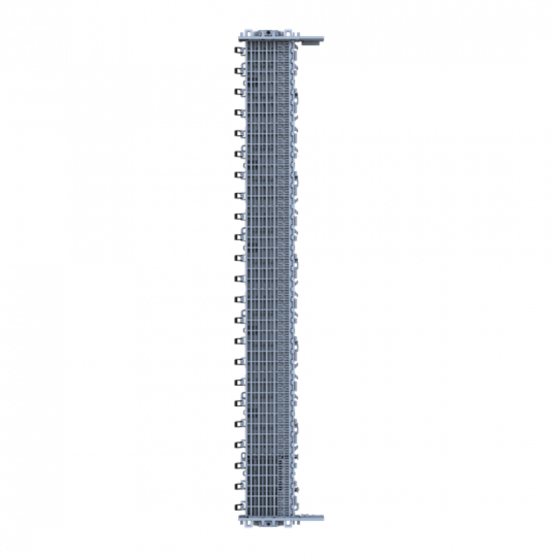 ABB ZLS905E46-3L SMISSLINE TP Starterpaket 46 PLE, bestückt mit Schienen L1, L2, L3, inklusive Sockelendstücken