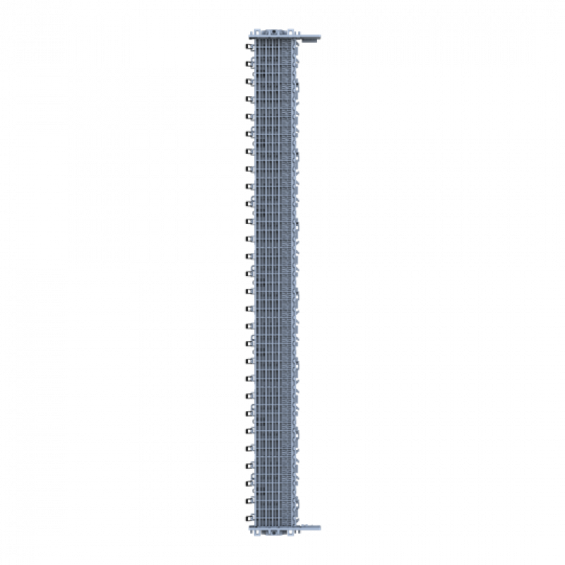ABB ZLS905E56-3LN SMISSLINE TP Starterpaket 56 PLE, bestückt mit Schienen L1, L2, L3, N, inklusive Sockelendstücken