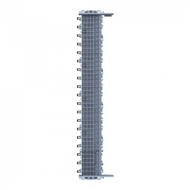 ABB ZLS905E38-3LLALB SMISSLINE TP Starterpaket 38 PLE, bestückt mit Schienen L1, L2, L3, sowie LA und LB, inkl. Sockelendstücken