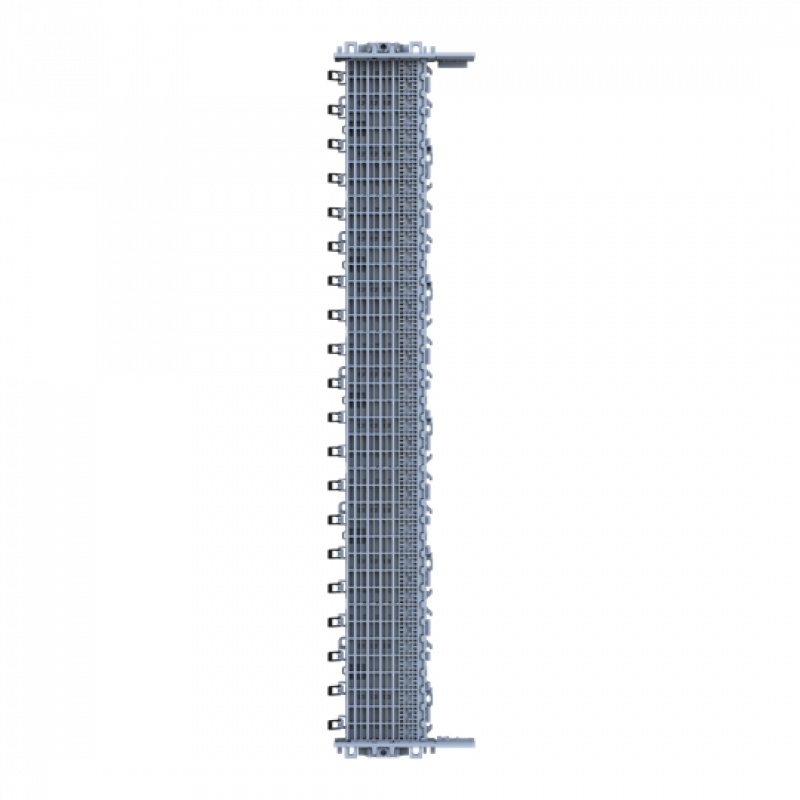 ABB ZLS905E40-3LLALB SMISSLINE TP Starterpaket 40 PLE, bestückt mit Schienen L1, L2, L3, sowie LA und LB, inkl. Sockelendstücken