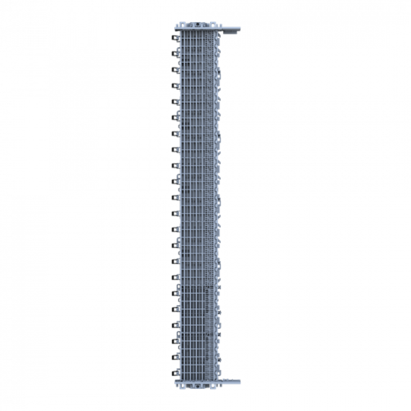 ABB ZLS905E44-3LLALB SMISSLINE TP Starterpaket 44 PLE, bestückt mit Schienen L1, L2, L3, sowie LA und LB, inkl. Sockelendstücken