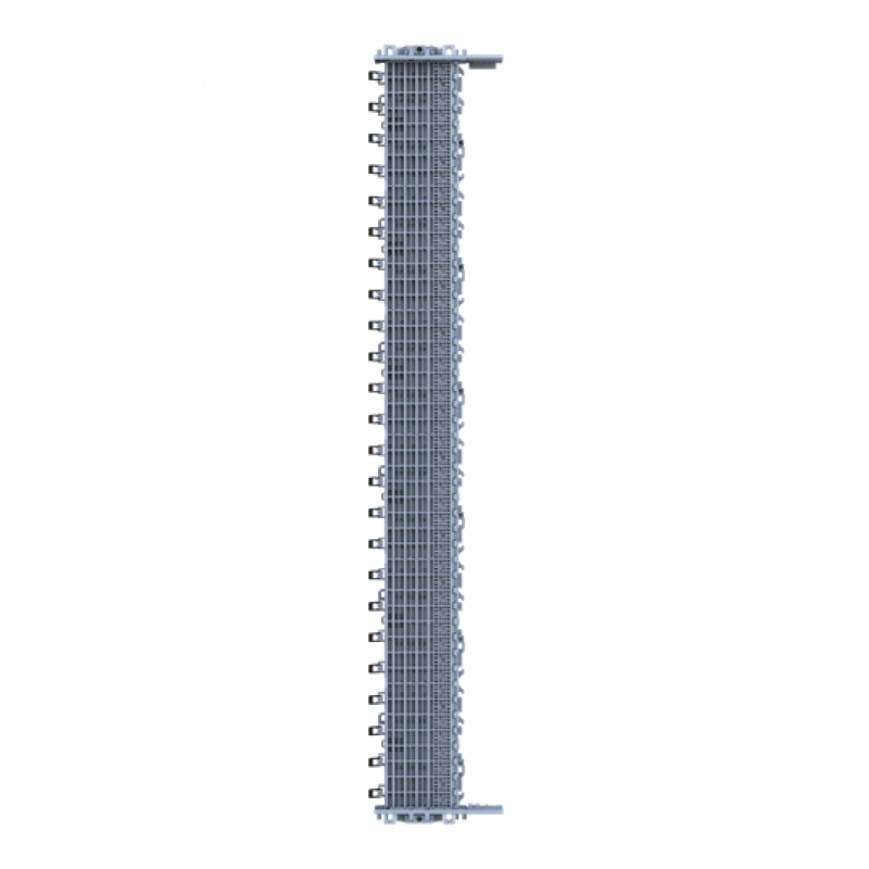 ABB ZLS905E48-3LLALB SMISSLINE TP Starterpaket 48 PLE, bestückt mit Schienen L1, L2, L3, sowie LA und LB, inkl. Sockelendstücken