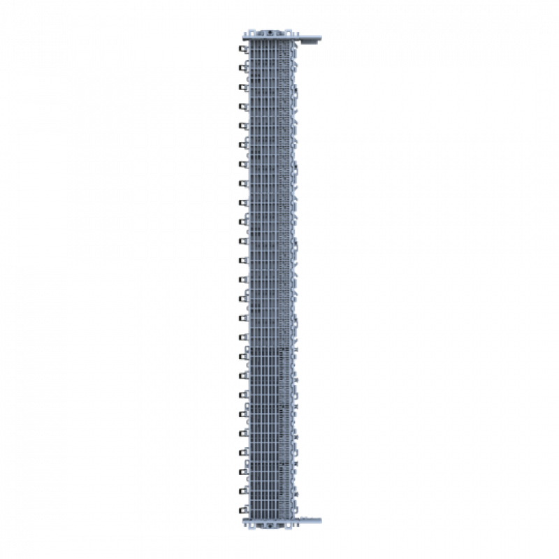 ABB ZLS905E50-3LLALB SMISSLINE TP Starterpaket 50 PLE, bestückt mit Schienen L1, L2, L3, sowie LA und LB, inkl. Sockelendstücken