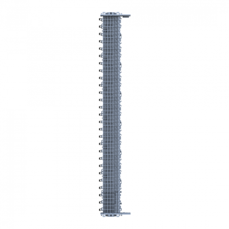 ABB ZLS905E54-3LLALB SMISSLINE TP Starterpaket 54 PLE, bestückt mit Schienen L1, L2, L3, sowie LA und LB, inkl. Sockelendstücken