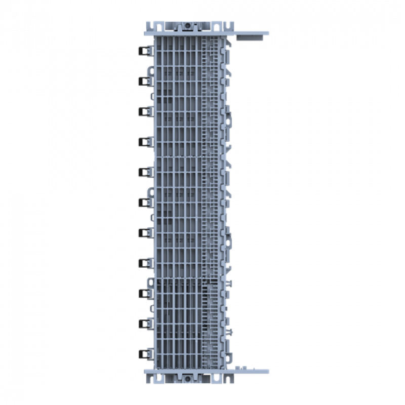 ABB ZLS905E22-3LNLALB SMISSLINE TP Starterpaket 22 PLE, bestückt mit Schienen L1, L2, L3, N, sowie LA und LB, inkl. Sockelendstücken