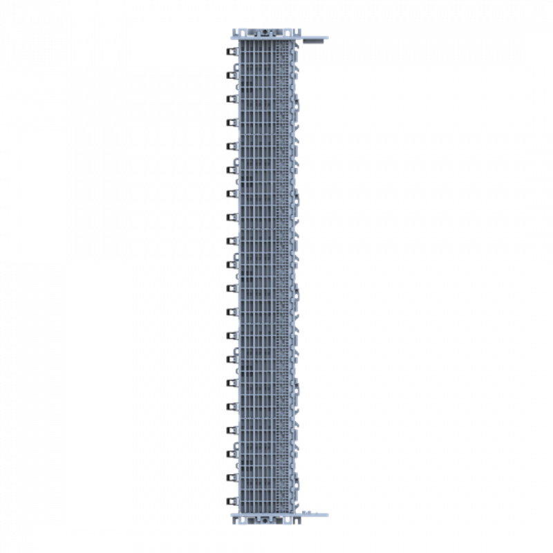 ABB ZLS905E40-3LNLALB SMISSLINE TP Starterpaket 40 PLE, bestückt mit Schienen L1, L2, L3, N, sowie LA und LB, inkl. Sockelendstücken