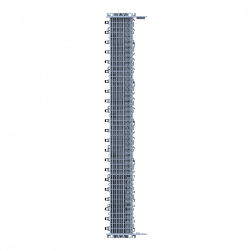 ABB ZLS905E44-3LNLALB SMISSLINE TP Starterpaket 44 PLE, bestückt mit Schienen L1, L2, L3, N, sowie LA und LB, inkl. Sockelendstücken