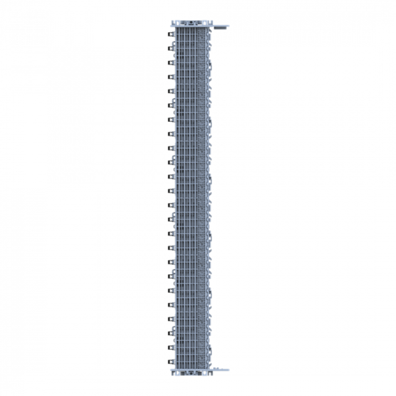 ABB ZLS905E48-3LNLALB SMISSLINE TP Starterpaket 48 PLE, bestückt mit Schienen L1, L2, L3, N, sowie LA und LB, inkl. Sockelendstücken
