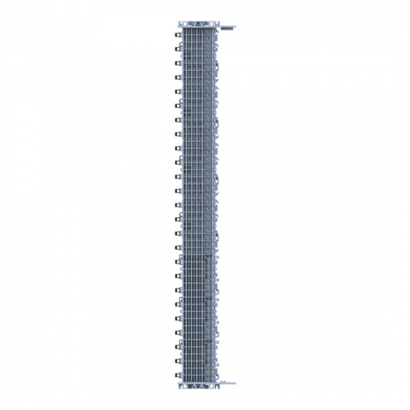 ABB ZLS905E50-3LNLALB SMISSLINE TP Starterpaket 50 PLE, bestückt mit Schienen L1, L2, L3, N, sowie LA und LB, inkl. Sockelendstücken