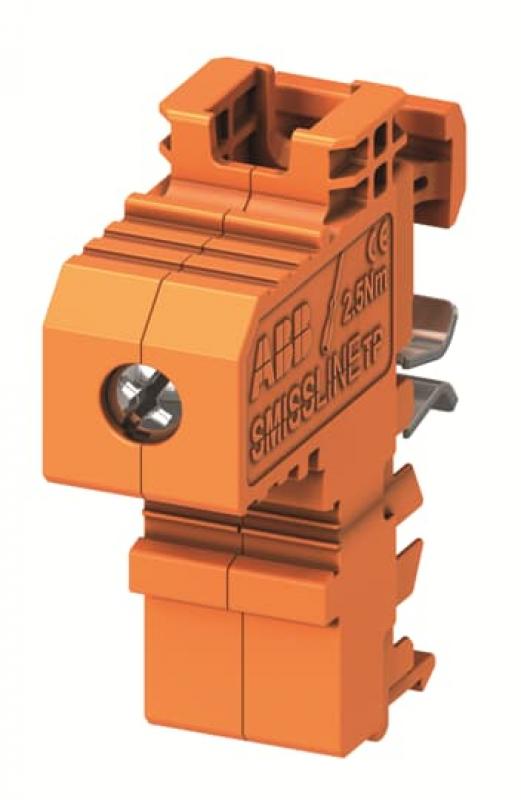 ABB ZLS916 ORANGE Klemme orange 35 mm² für Zusatzsockel SMISSLINE TP