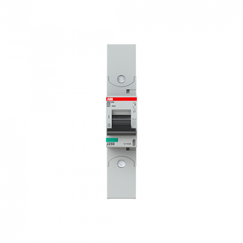 ABB S801HV-K50 Hochleistungs-Sicherungsautomat bis max. 1000 V AC, 1P, Icu = 4 kA, In = 50A