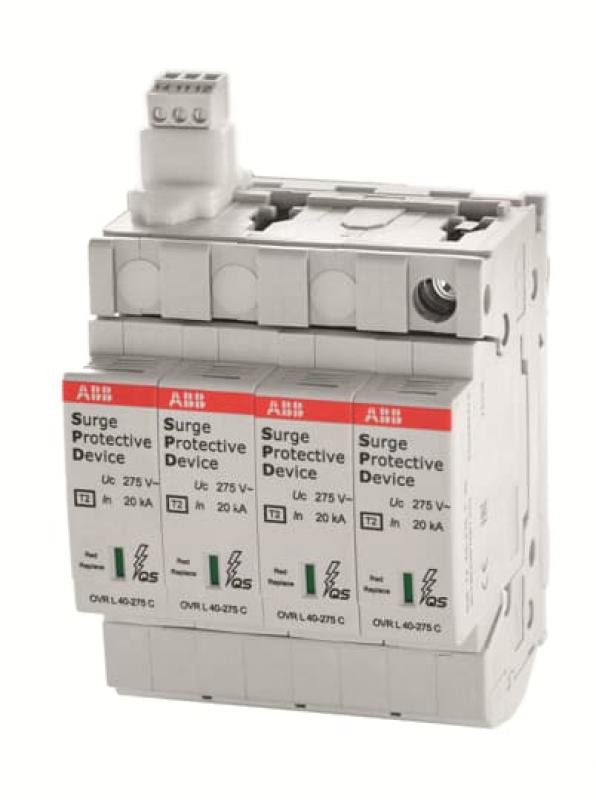 ABB OVR4043N40-275PTSQS Überspannungsableiter SMISSLINE Typ 2, TT