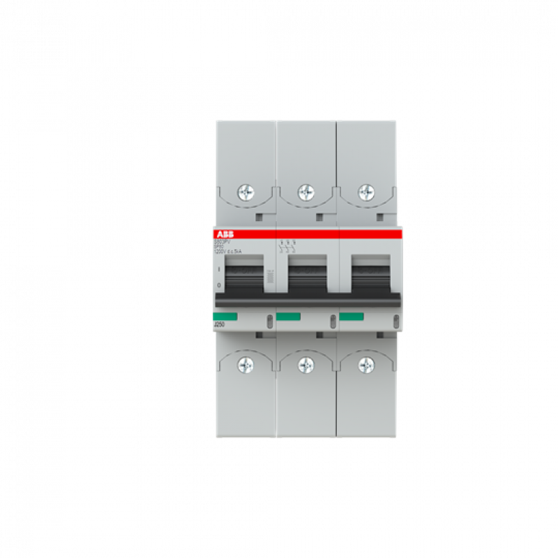 ABB S803PV-SP80 Strangsicherung für Photovoltaikanlagen 1.200 V DC, 80A, 3-polig