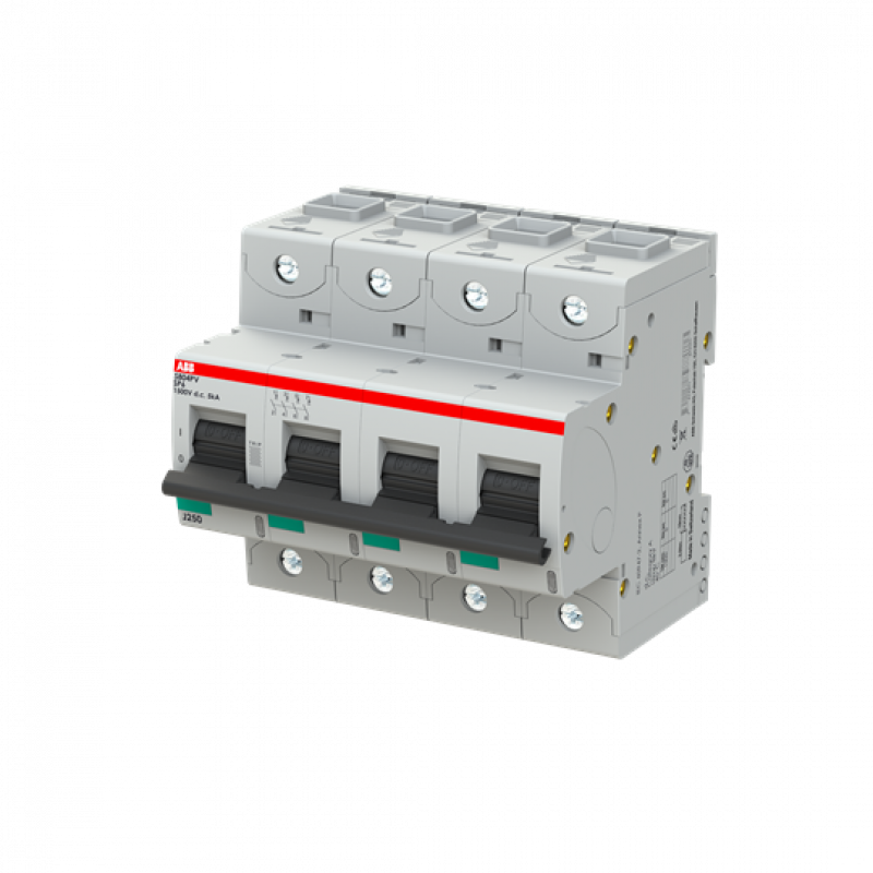 ABB S804PV-SP6 Strangsicherung für Photovoltaikanlagen 1.500 V DC, 6A, 4-polig