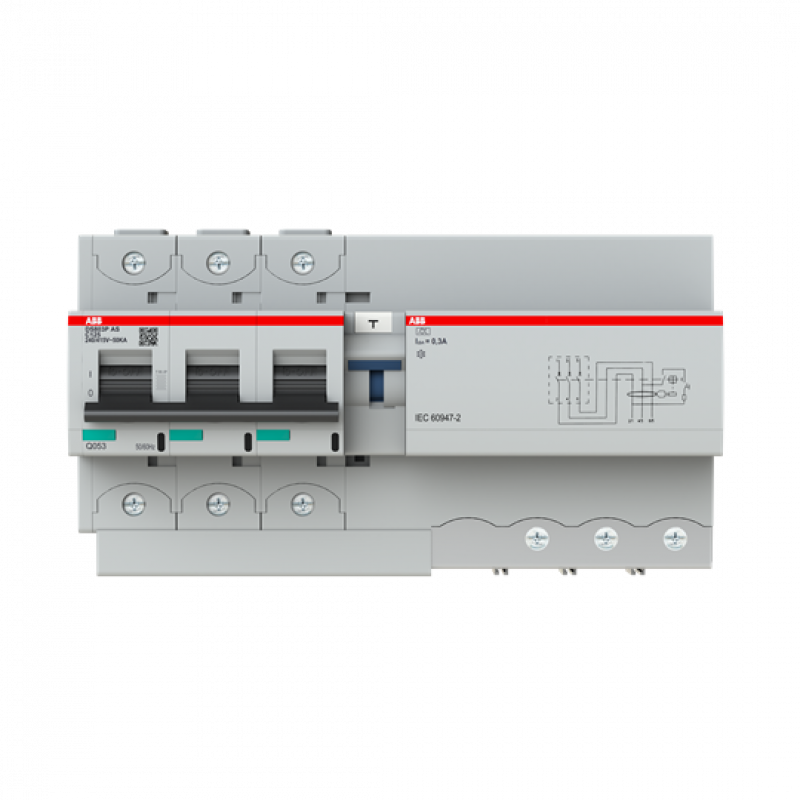 ABB DS803P-C125/0.3 AS FI/LS-Kombination Icu=50 kA, 240/415V AC, selektiv