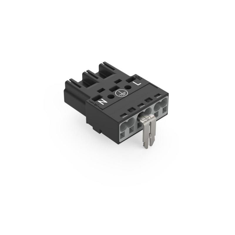 WAGO 770-213/002-000 Stecker mit PE-Direktkontakt WINSTA MIDI