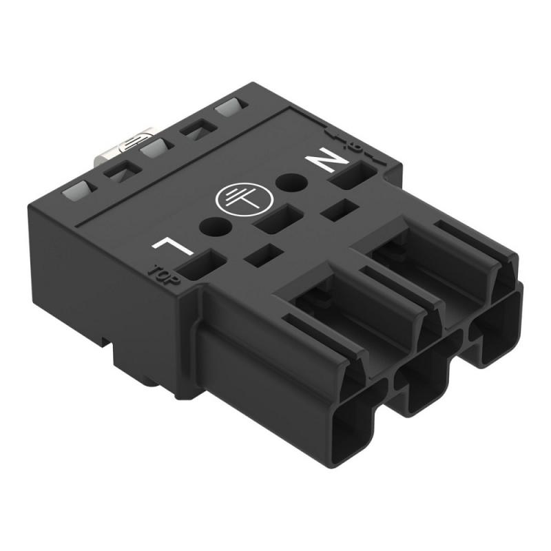 WAGO 770-213/002-000 Stecker mit PE-Direktkontakt WINSTA MIDI