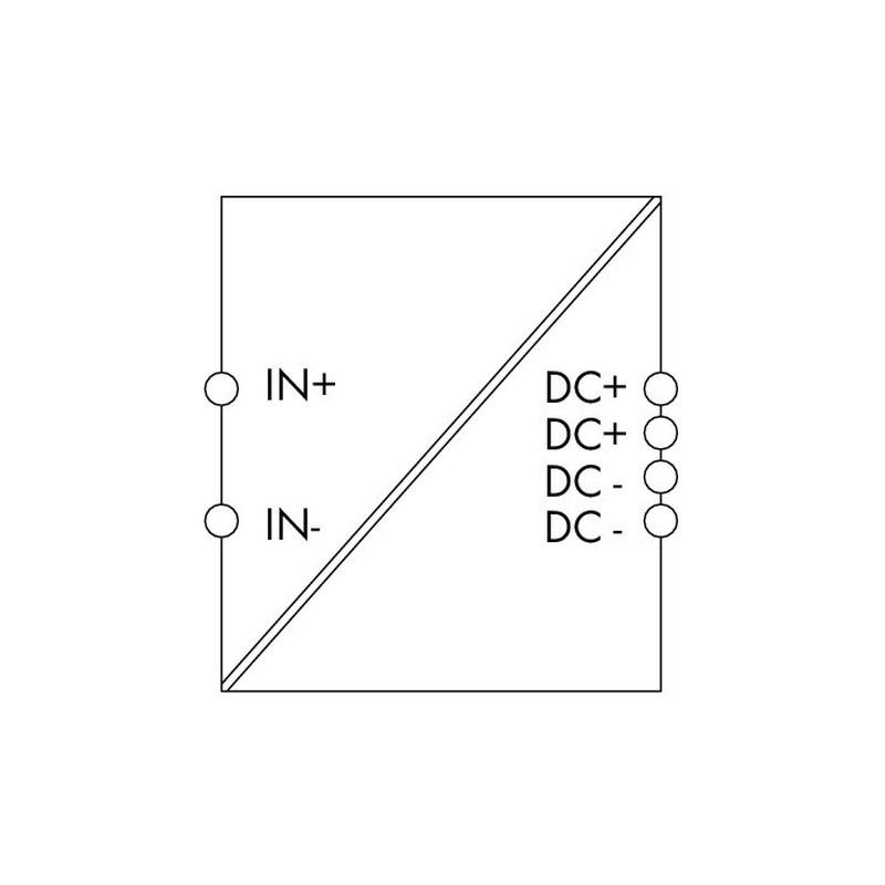 WAGO 787-1650 DC/DC-Wandler 24 V DC auf 12 V DC 4 A galvanisch getrennt