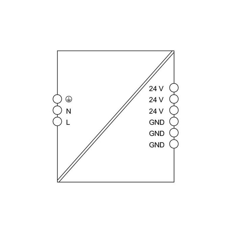 WAGO Kompaktstromversorgung 787-2850 24 V DC 1,25 A – Compact Netzgerät mit Push-in CAGE CLAMP®