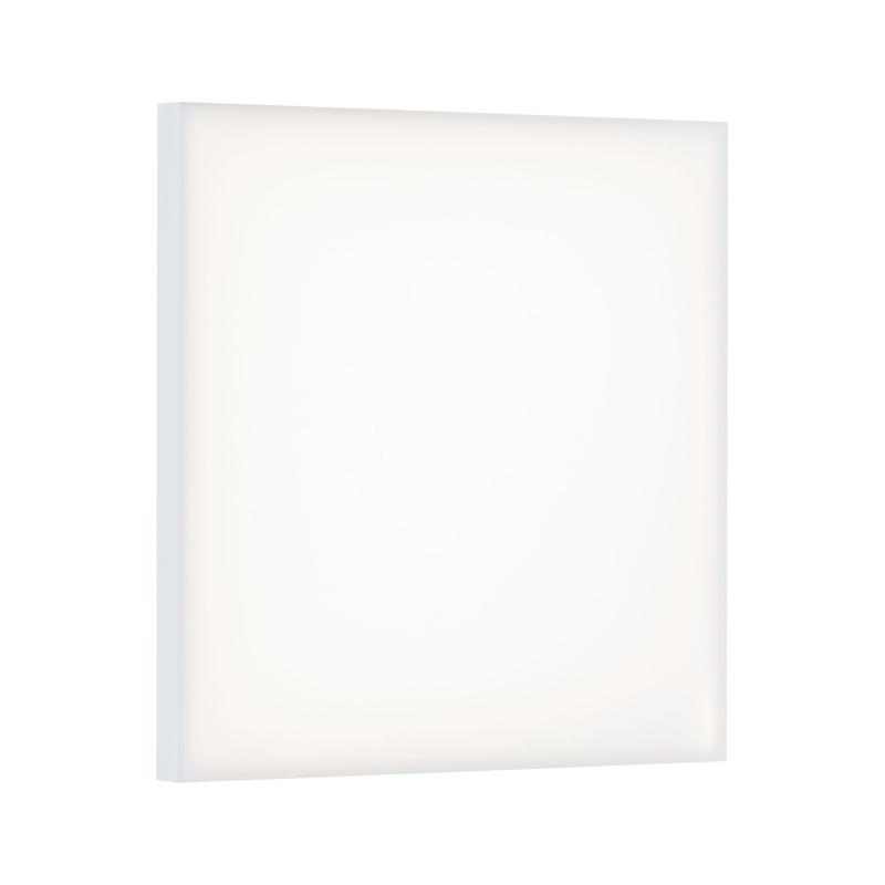 Ultraflaches Rahmenloses LED Panel dimmbar 295x 295mm in Weiß matt 230V Metall Paulmann 79821