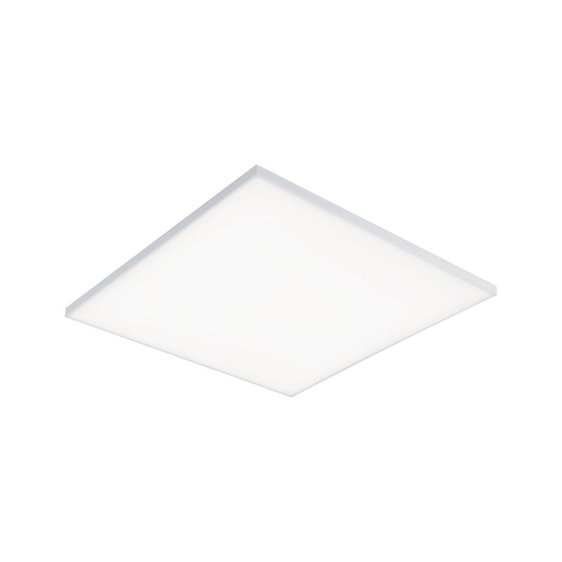 Flaches rahmenloses dimmbares LED Panel für die Decke 595x 595mm 34W Weiß matt Paulmann 79822