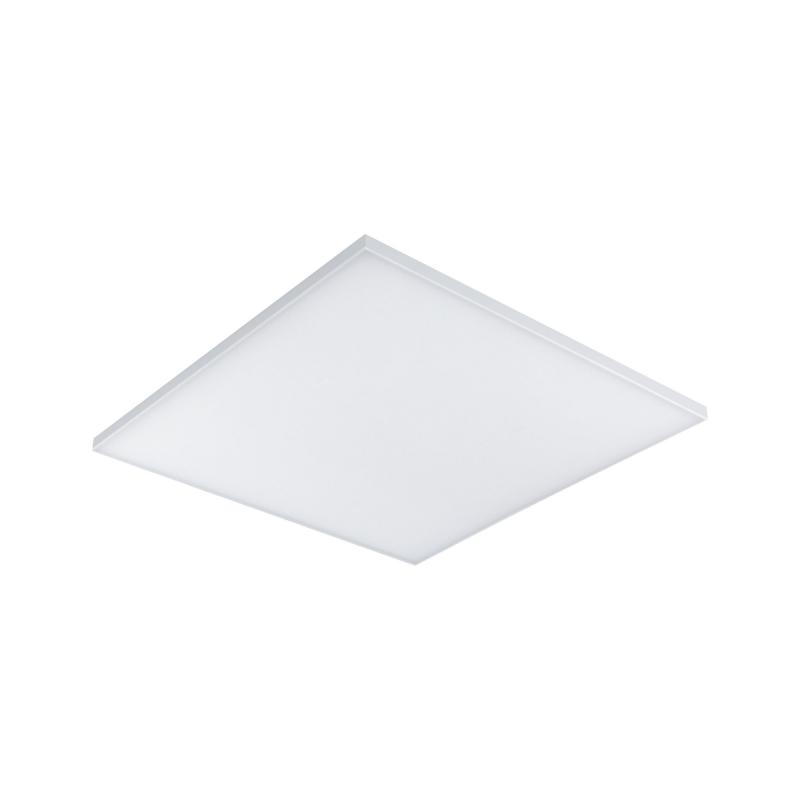 Flaches rahmenloses dimmbares LED Panel für die Decke 595x 595mm 34W Weiß matt Paulmann 79822