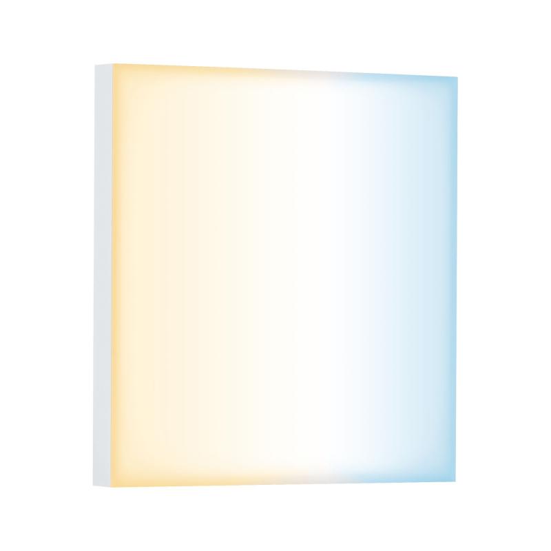 Rahmenloses LED Panel 225x225mm in Weiß matt ZigBee Tunable White Paulmann 79824