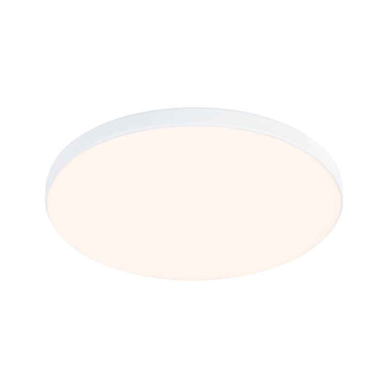 Paulmann 79939 VariFit LED Einbaupanel Veluna Edge schlicht Spritzwasser geschützt rund 120mm warmweiß Weiß