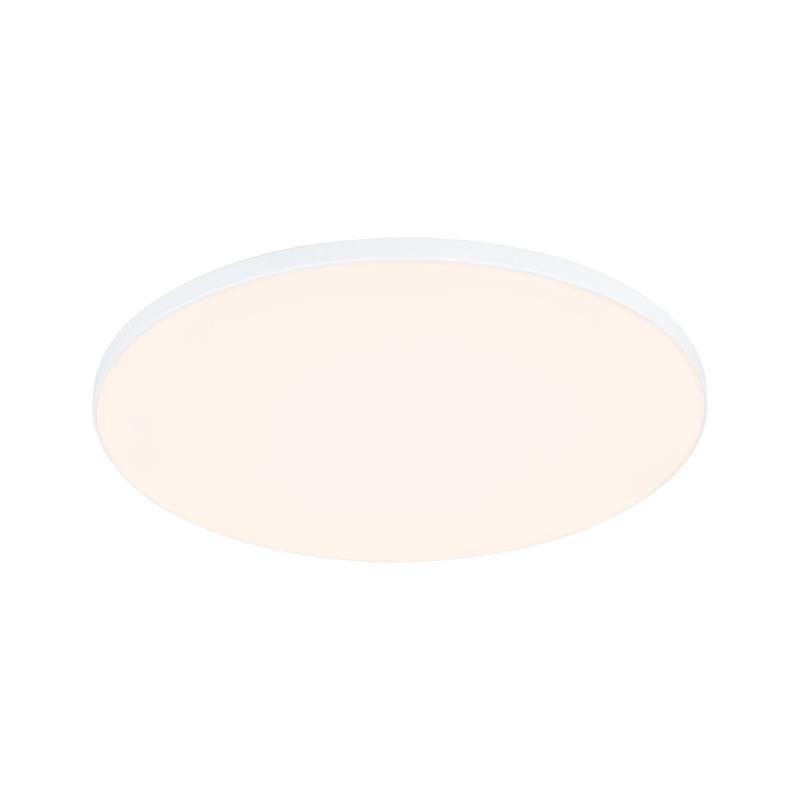Paulmann 79946 VariFit LED Einbaupanel Veluna Edge schlicht Spritzwasser geschützt rund 200mm warmweiß Weiß dimmbar