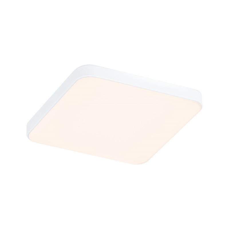 Paulmann 79947 VariFit LED Einbaupanel Veluna Edge schlicht Spritzwasser geschützt eckig 90x90mm warmweiß Weiß dimmbar