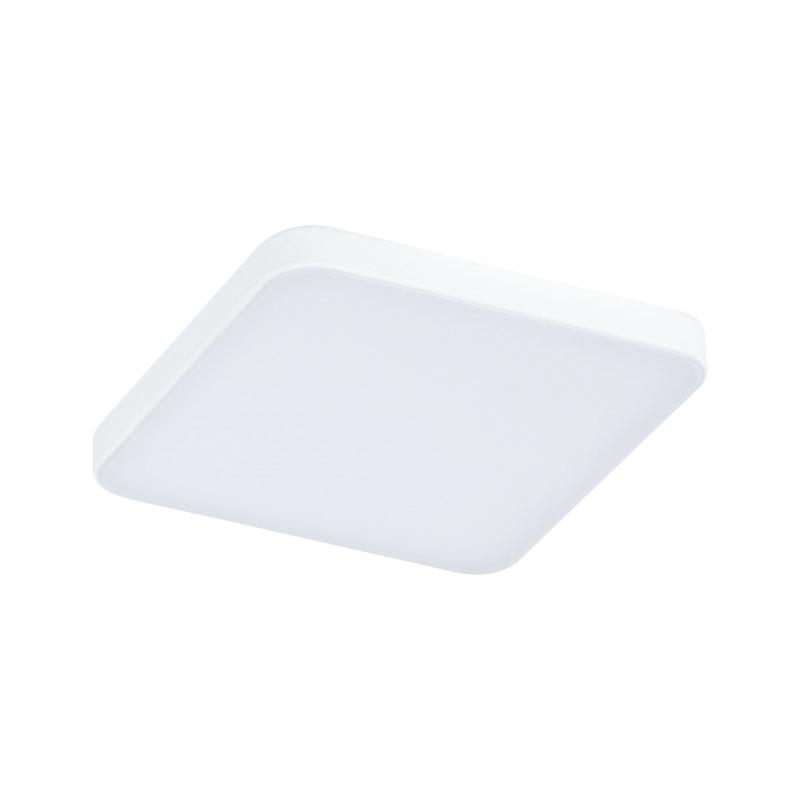 Paulmann 79947 VariFit LED Einbaupanel Veluna Edge schlicht Spritzwasser geschützt eckig 90x90mm warmweiß Weiß dimmbar