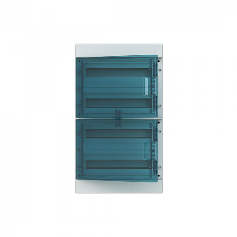 ABB STRIEBEL & JOHN M65W472TN4 Stromkreisverteiler, Aufputz, 4x18 Platzeinheiten Schutzklasse II, Schutzart IP65, IK 09